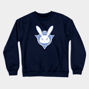 King Bunny - Blue Emblem Crewneck Sweatshirt